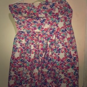 Strapless Spring dress